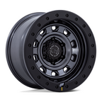 Black Rhino Hard Alloys XPLORER 17x9 Matte Gunmetal with Matte Black Lip - Offset -12, 5x127 Bolt Pattern, 71.5 Center Bore