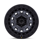 Black Rhino Hard Alloys XPLORER 17x9 Matte Gunmetal with Matte Black Lip, 6x135 Bolt Pattern +12 Offset
