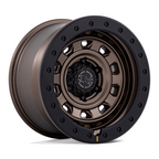 Black Rhino Hard Alloys XPLORER 17x9 Wheel with Burnt Bronze Finish and Matte Black Lip