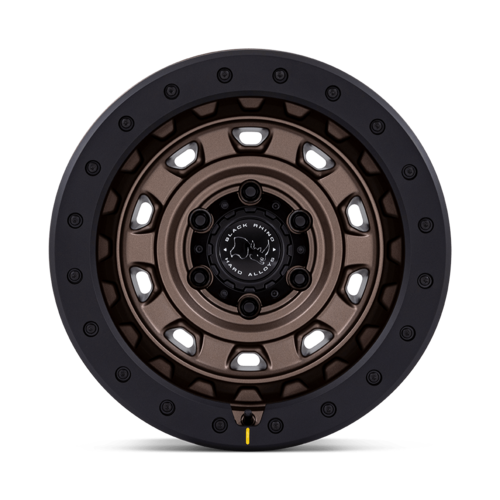 Black Rhino Hard Alloys XPLORER 17x9 Wheel with Burnt Bronze Finish and Matte Black Lip