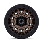 Black Rhino Hard Alloys XPLORER 17x9 Wheel with Burnt Bronze Finish and Matte Black Lip