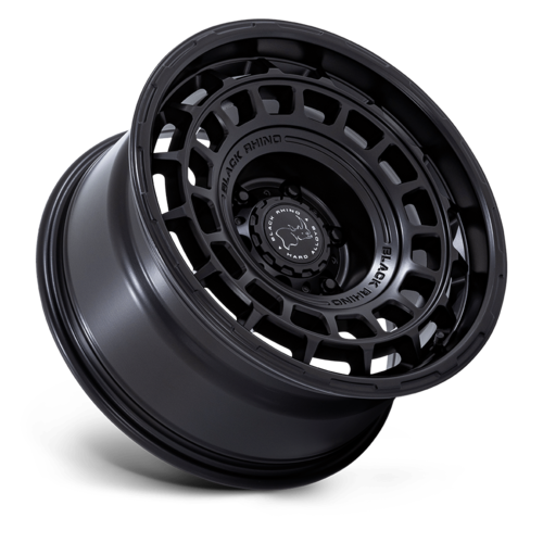 Black Rhino Hard Alloys BR024 AWOL 17x8.5 Matte Black Wheel with 6x139.7 Bolt Pattern and +25 Offset
