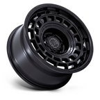 Black Rhino Hard Alloys BR024 AWOL 17x8.5 Matte Black Wheel with 6x139.7 Bolt Pattern and +25 Offset