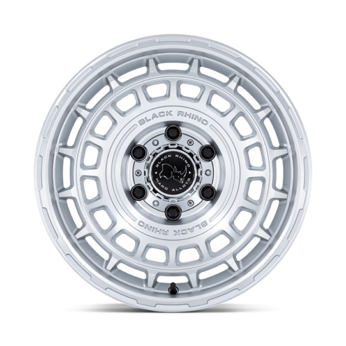 Black Rhino Hard Alloys AWOL 17x8.5 Wheel with 5x130 Bolt Pattern and Machined Finish