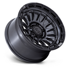 Black Rhino Hard Alloys BR025 RIVAL 17x8.5 Inch Matte Gunmetal with Matte Black Lip Wheel
