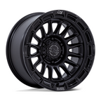 Black Rhino Hard Alloys BR025 RIVAL 17x9 Matte Black with Gloss Black Lip Wheels