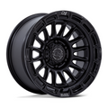 Black Rhino Hard Alloys BR025 RIVAL 17x8.5 Matte Black with Gloss Black Lip Wheel