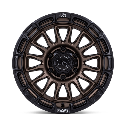 Black Rhino Hard Alloys BR025 RIVAL 20x9 Burnt Bronze with Matte Black Lip