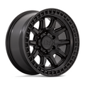 Black Rhino Hard Alloys BR Calico 17x8.5 Matte Black Wheel with 5x127 Bolt Pattern and 71.50mm Center Bore