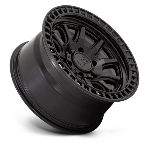 Black Rhino Hard Alloys BR Calico 17x8.5 Matte Black Wheel with 5x127 Bolt Pattern and 71.50mm Center Bore