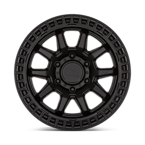 Black Rhino Hard Alloys BR Calico 17x8.5 Matte Black Wheel with 5x127 Bolt Pattern and 71.50mm Center Bore