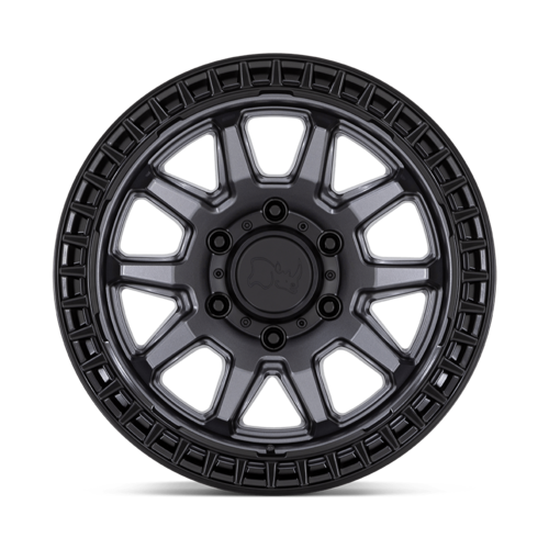 Black Rhino Hard Alloys BR Calico 20x9 Matte Gunmetal with Matte Black Lip, 6x135 Bolt Pattern, +0 Offset