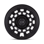 Black Rhino Hard Alloys Fuji 17x9 Matte Black Wheel with -12 Offset and 6x139.7 Bolt Pattern