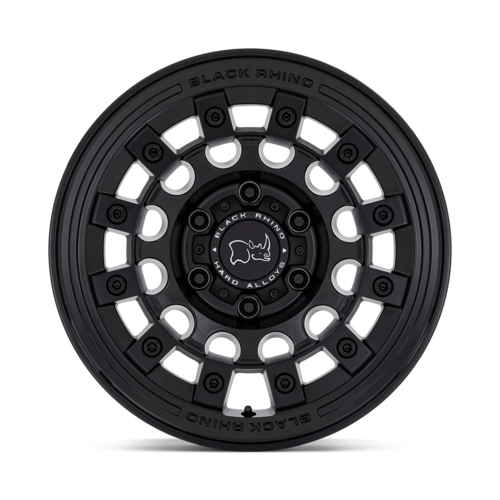 Black Rhino Hard Alloys FUJI 17x8 Matte Black Wheel with 6x139.7 Bolt Pattern and +20 Offset