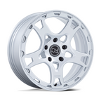 Black Rhino Hard Alloys KLAUE 18x8 Matte Silver Wheel with 5x130 Bolt Pattern and +20 Offset