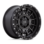 Black Rhino Hard Alloys Legion 20x10 Matte Black Gray Tint Wheel with -18 Offset and 5x139.7 Bolt Pattern
