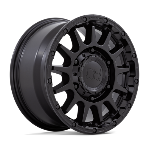 Black Rhino Hard Alloys Sequoia 16x8 Matte Black Alloy Wheel with 5x130 Bolt Pattern and +38 Offset