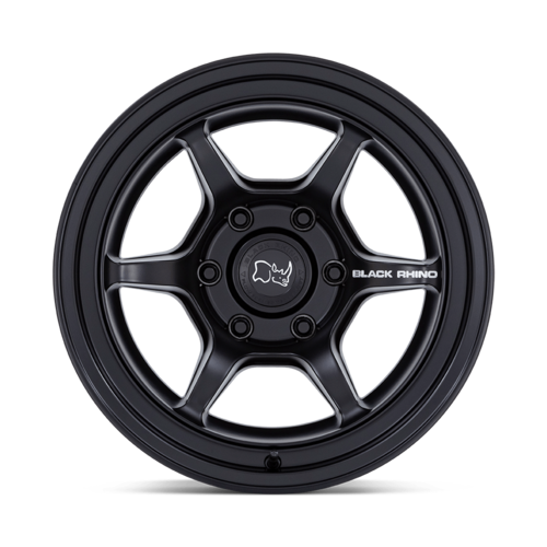 Black Rhino Hard Alloys Shogun 17x8.5 Matte Black Wheel with 6x139.7 Bolt Pattern and +20 Offset