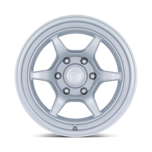 Black Rhino Hard Alloys Shogun 17x8.5 Inch Hyper Silver Alloy Wheel with -10 Offset and 5x127 Bolt Pattern