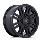 Black Rhino Hard Alloys Yellowstone 16x8 Matte Black Wheel with 5x160 Bolt Pattern and +45 Offset