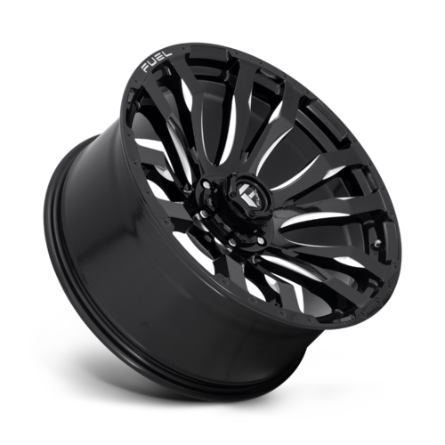 Fuel 1PC D673 BLITZ 22x10 Inch Gloss Black Milled Wheel with -18 Offset and 6x139.7 Bolt Pattern