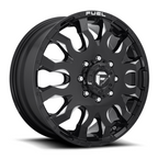 Fuel 1PC D673 Blitz 20x8.25 Inch Gloss Black Milled Wheels with 8x210 Bolt Pattern and +105 Offset