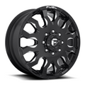 Fuel 1PC D673 Blitz 20x8.25 Inch Gloss Black Milled Wheel with 8x200 Bolt Pattern and 142mm Center Bore