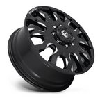 Fuel 1PC D673 Blitz 20x8.25 Inch Gloss Black Milled Wheel with 8x200 Bolt Pattern and 142mm Center Bore