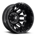 Fuel 1PC D673 BLITZ 20x8.25 Gloss Black Milled Wheel with -240 Offset and 8x165.1 Bolt Pattern