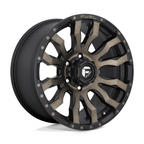 Fuel 1PC D674 BLITZ 18x9 Matte Black Double Dark Tint Wheel with 8x165.1 Bolt Pattern and +1 Offset