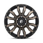 Fuel 1PC D674 BLITZ 18x9 Matte Black Double Dark Tint Wheel with 8x165.1 Bolt Pattern and +1 Offset