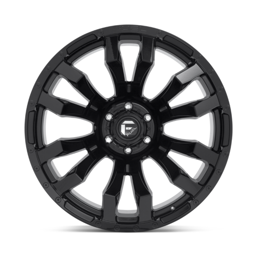Fuel 1PC D675 BLITZ 22x12 Inch Gloss Black Wheels with -44 Offset and 5x127 Bolt Pattern