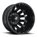 Fuel 1PC D675 BLITZ 20x8.25 Gloss Black Wheel with -240 Offset and 8x165.1 Bolt Pattern