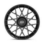 Rotiform R165 BLQ-C 19x8.5 Matte Black Wheel with 5x108/5x114.3 Bolt Pattern and 72.56mm Center Bore