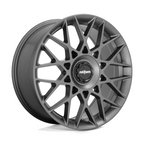 Rotiform R166 BLQ-C 19x8.5 Anthracite Wheel with 5x112/120 Bolt Pattern and 72.56mm Center Bore