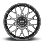 Rotiform R166 BLQ-C 19x8.5 Anthracite Wheel with 5x112/120 Bolt Pattern and 72.56mm Center Bore