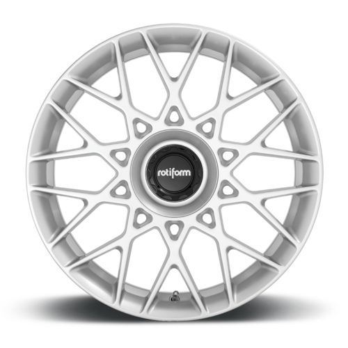 Rotiform R167 BLQ-C 19x8.5 Silver Wheel with 5x112/120 Bolt Pattern and 72.56mm Center Bore