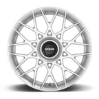 Rotiform R167 BLQ-C 19x8.5 Silver Wheel with 5x112 Bolt Pattern and 66.56mm Center Bore