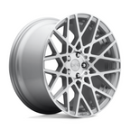 Rotiform R110 BLQ 18x8.5 Silver Gloss Machined Wheel with 5x112 Bolt Pattern and 66.56mm Center Bore