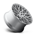 Rotiform R110 BLQ 18x8.5 Silver Gloss Machined Wheel with 5x112 Bolt Pattern and 66.56mm Center Bore