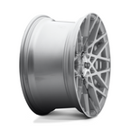 Rotiform R110 BLQ 18x8.5 Silver Gloss Machined Wheel with 5x112 Bolt Pattern and 66.56mm Center Bore