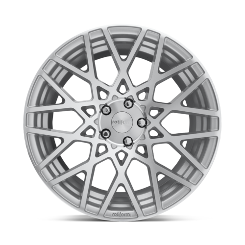 Rotiform R110 BLQ 18x8.5 Silver Gloss Machined Wheel with 5x112 Bolt Pattern and 66.56mm Center Bore
