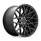 Rotiform R112 BLQ 18x8.5 Matte Black Wheel with 5x100 Bolt Pattern and +35 Offset