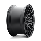 Rotiform R112 BLQ 18x8.5 Matte Black Wheel with 5x100 Bolt Pattern and +35 Offset