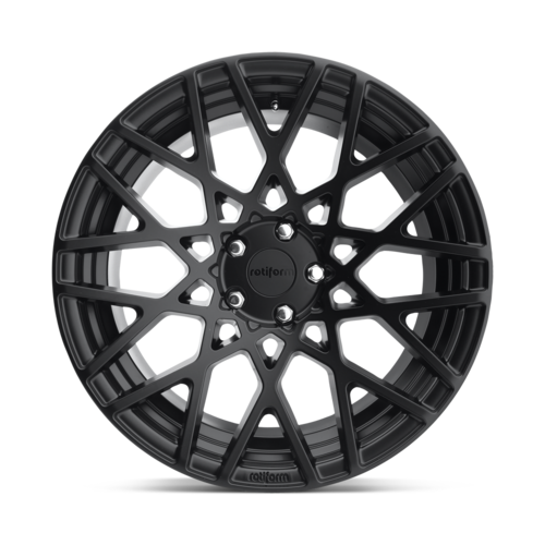Rotiform R112 BLQ 19x8.5 Matte Black Wheel with 5x112 Bolt Pattern and 66.56mm Center Bore