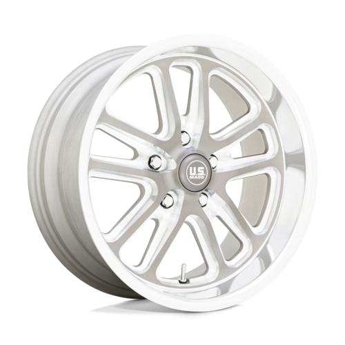 US Mag 1PC U130 Bullet 18x9.5 Inch Wheel with 5x127 Bolt Pattern and Textured Gun Metal Finish
