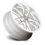 US Mag 1PC U130 Bullet 18x9.5 Wheel in Textured Gunmetal with Milled Edges, 5x120.65 Bolt Pattern, 72.56 Center Bore