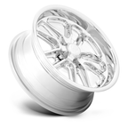 US Mag 1PC U131 Bullet Chrome 17x8 Wheel with 5x114.3 Bolt Pattern and 72.56 Center Bore