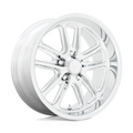 US Mag 1PC U131 Bullet Chrome 18x8 Wheel with 5x127 Bolt Pattern and 78.10mm Center Bore