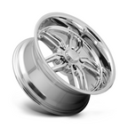 US Mag 1PC U127 CTEN 20x8.5 Chrome Wheel with 5x127 Bolt Pattern and +7 Offset